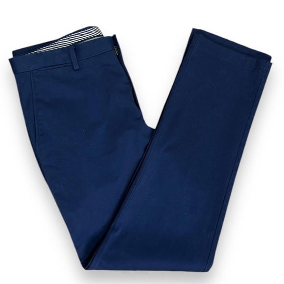 Jos A Bank Reserve Men's Size 35 x 34 Pants Blue Measure 35 x 32 Tailored Fit - Picture 1 of 16